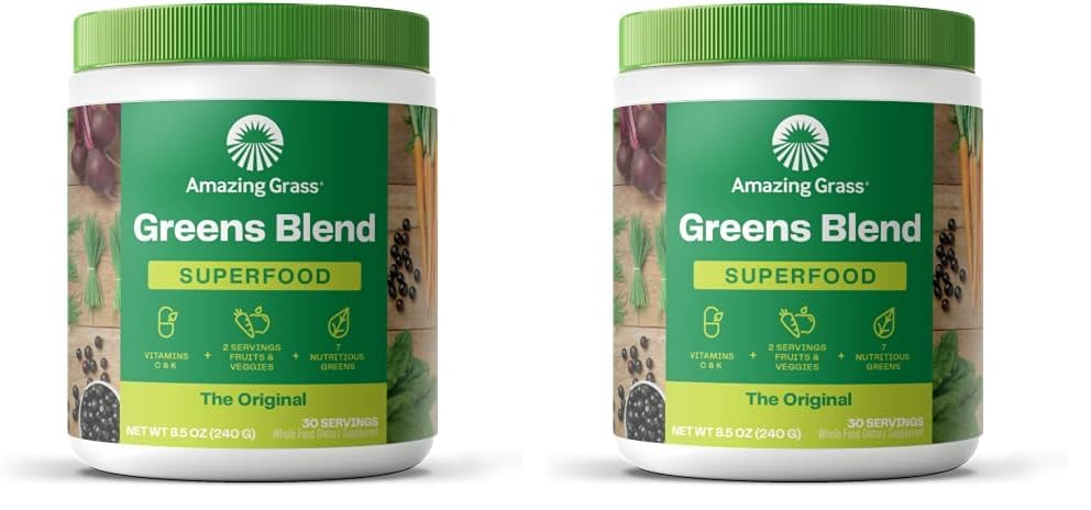 Foto 2 pulgar | Superalimento En Polvo Amazing Grass Greens, 30 Porciones, Original - Venta Internacional.