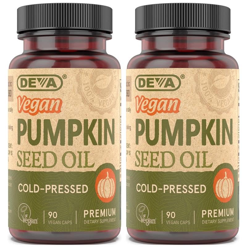 Foto 2 pulgar | Suplemento De Aceite De Semillas De Calabaza Vegano Deva Nutrition 500 Mg 90 Cápsulas - Venta Internacional.