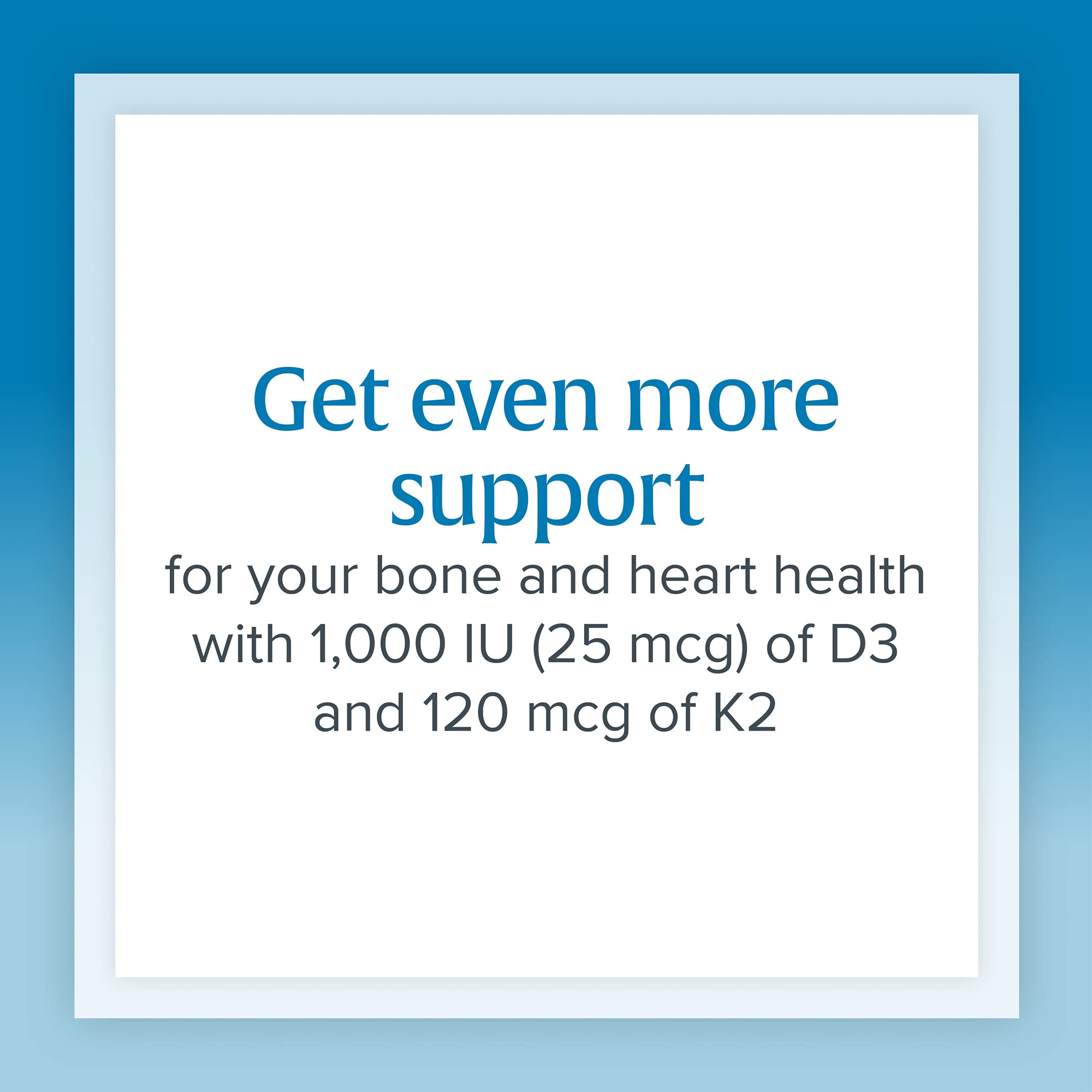Foto 3 pulgar | Complemente Los Factores Naturales Con Vitamina D3 Y K2 1000 Ui/120 Mcg - Venta Internacional.