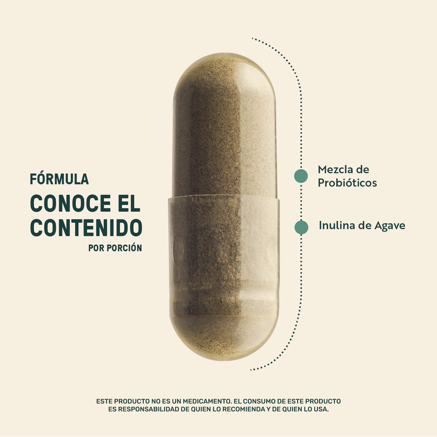 Foto 4 pulgar | Life 360+ 200 Billones Probiotics 120 Caps Probióticos