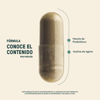 Foto 3 | Life 360+ 200 Billones Probiotics 120 Caps Probióticos