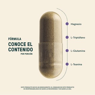 Foto 3 | Life 360+ Moon Blend 180 Caps Manzanilla Y Aminoácidos