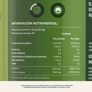 Foto 5 | Life 360+ Magcit & Prebiotic 240.8 G Citrato De Magnesio