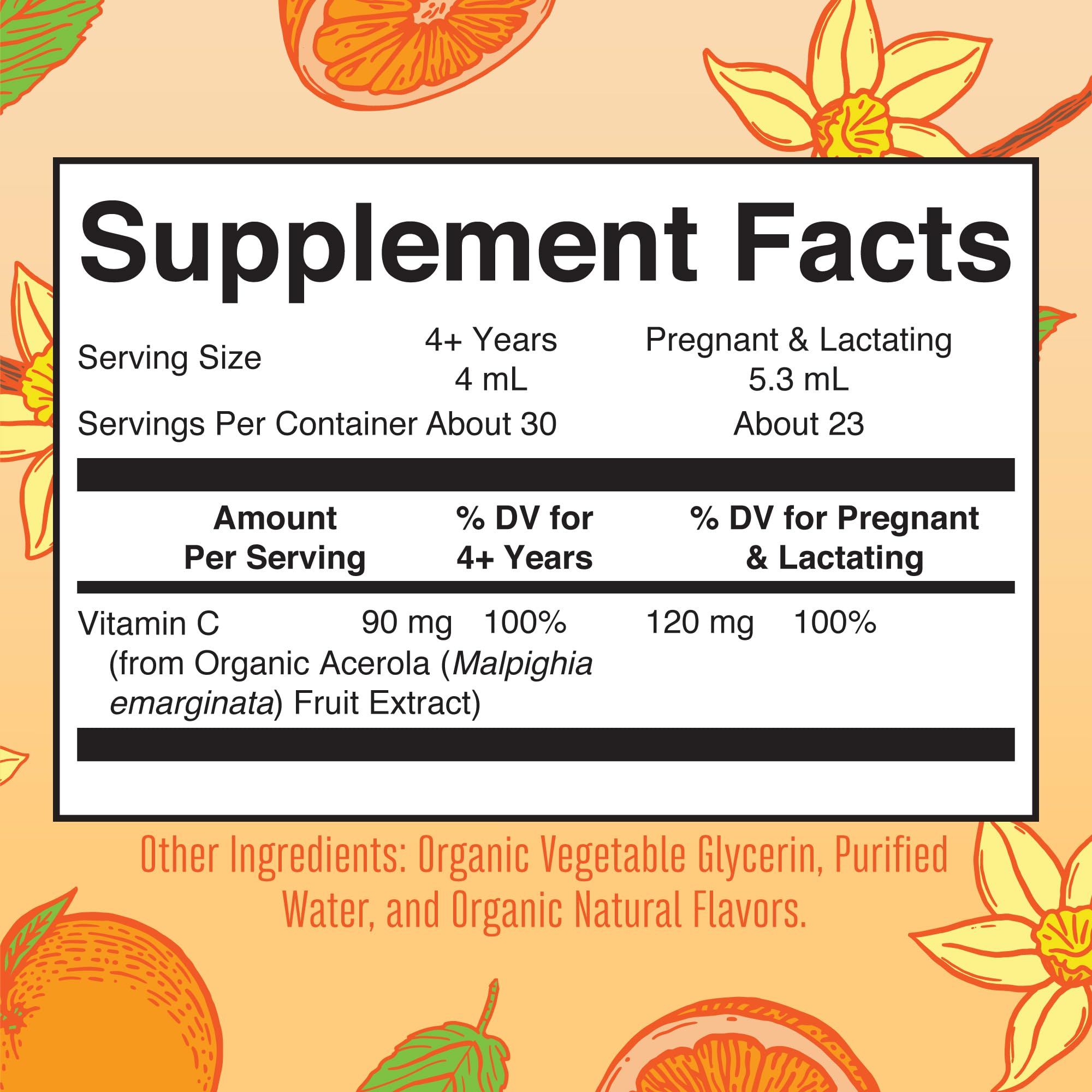 Foto 5 pulgar | Suplemento Líquido Orgánico De Vitamina C De Maryruth, 120 Ml, Vegano - Venta Internacional.