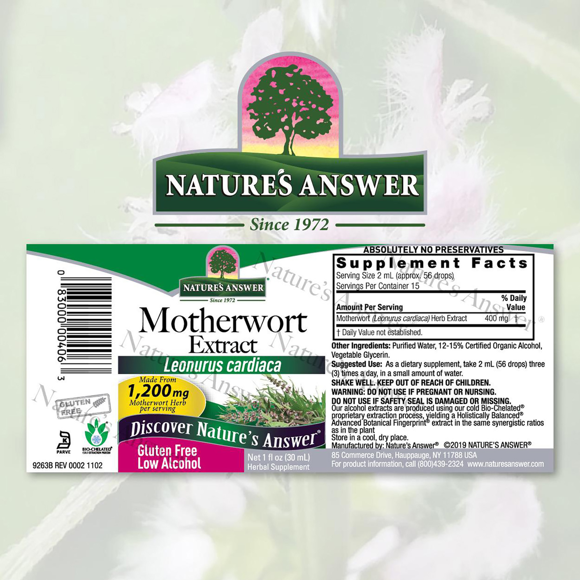 Foto 3 pulgar | Extracto De Agripalma Supplement Natures Answer, 30 Ml, 1 Fl. Oz - Venta Internacional.