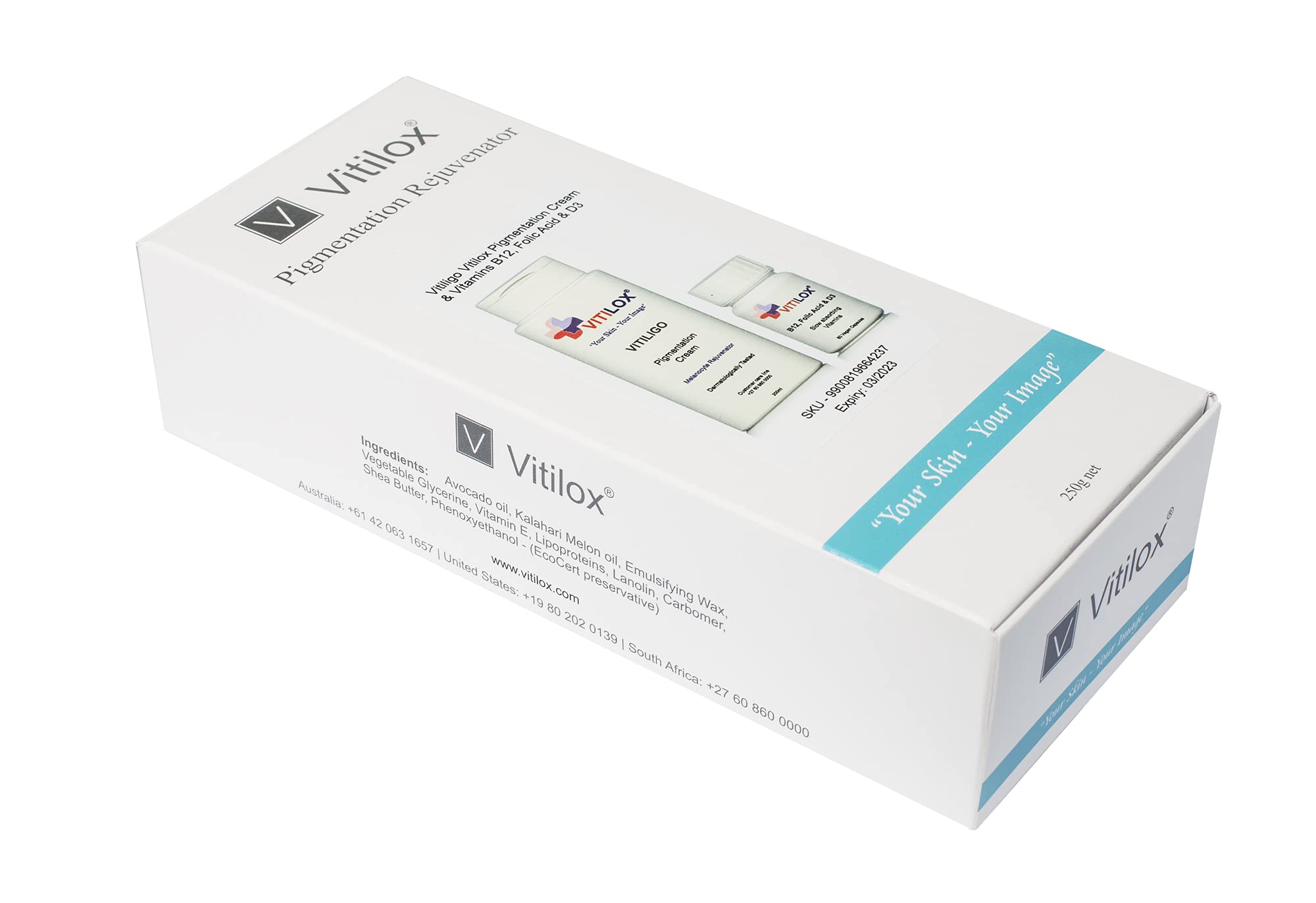 Foto 5 | Crema De Pigmentación Vitilox  Vitiligo Con Vitaminas B12, Fólico  - Venta Internacional.
