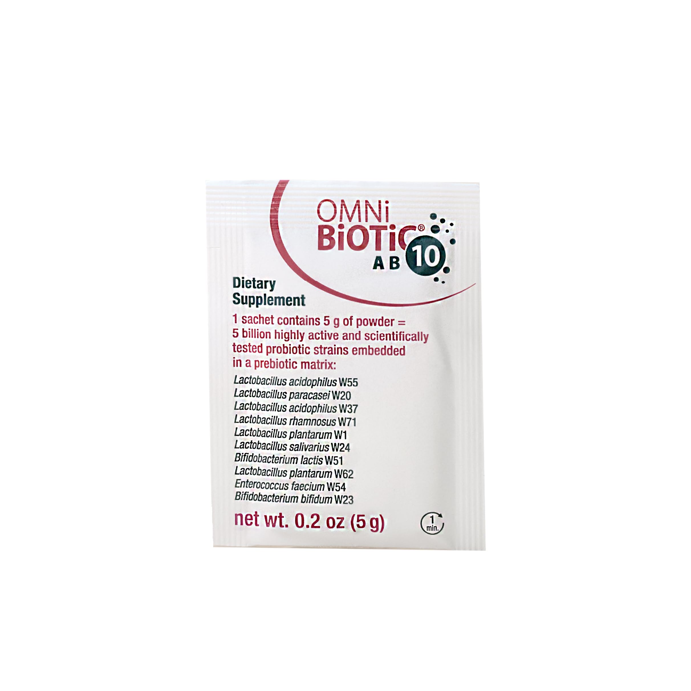 Foto 7 pulgar | Probiótico Omni Biotic Ab 10, Vegano, Probado Clínicamente, Paquete De 30 - Venta Internacional.