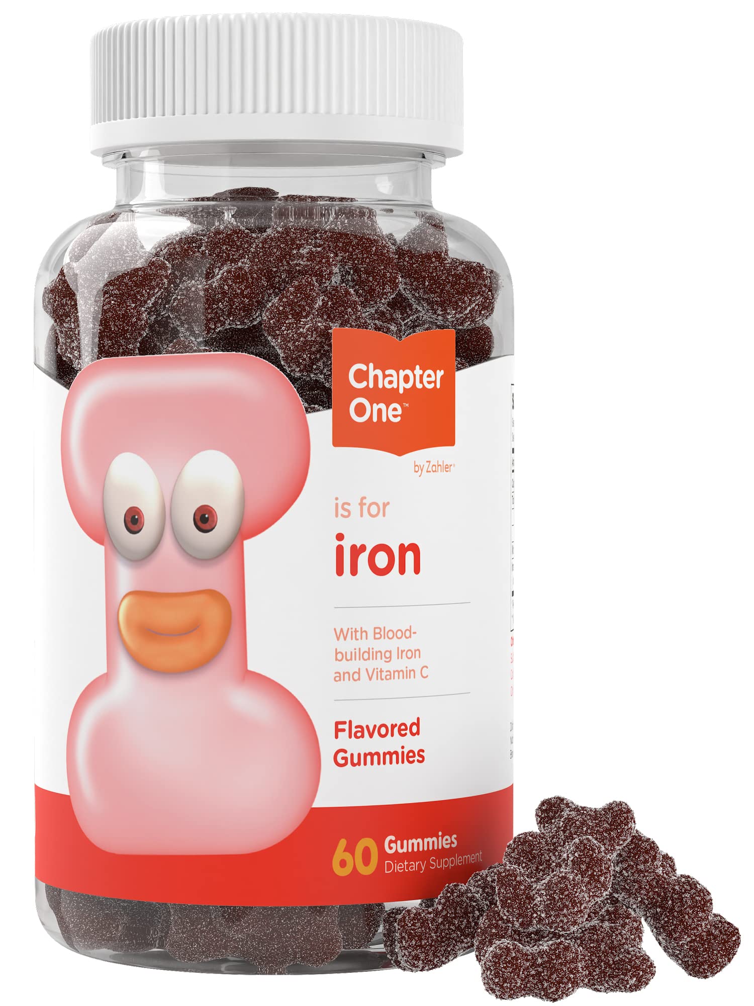 Gomitas Supplement Zahler Chapter One Con Sabor A Hierro, 60 Unidades - Venta Internacional.