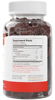 Foto 2 | Gomitas Supplement Zahler Chapter One Con Sabor A Hierro, 60 Unidades - Venta Internacional.