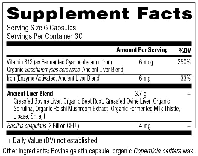 Foto 3 pulgar | Suplementos Ancient Nutrition Organ Complex 180 Cápsulas - Venta Internacional.