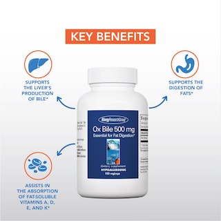 Foto 2 | Suplemento Allergy Research Group, Bilis De Buey, 500 Mg, 100 Cápsulas - Venta Internacional.
