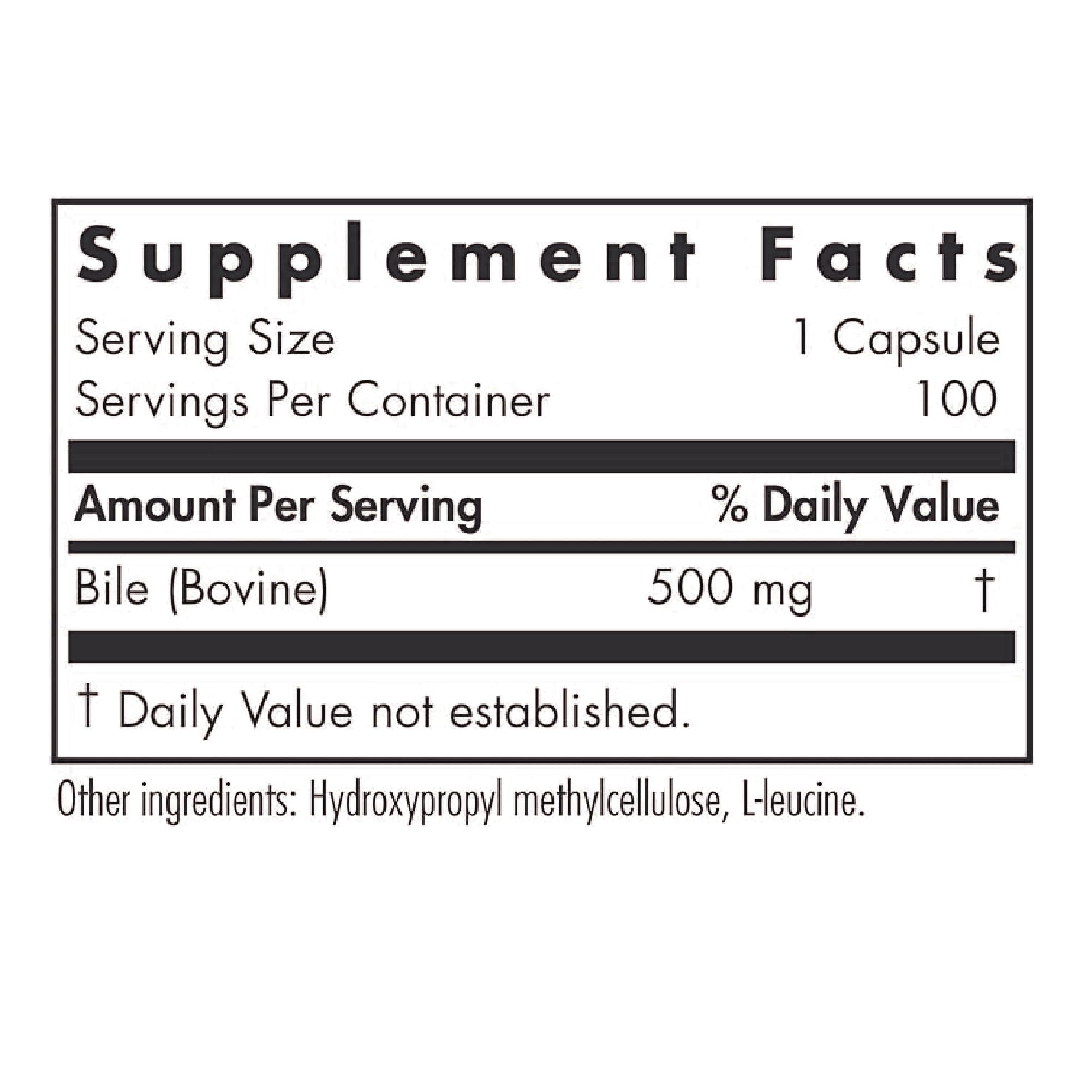 Foto 6 pulgar | Suplemento Allergy Research Group, Bilis De Buey, 500 Mg, 100 Cápsulas - Venta Internacional.
