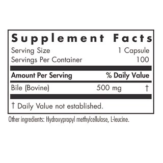 Foto 5 | Suplemento Allergy Research Group, Bilis De Buey, 500 Mg, 100 Cápsulas - Venta Internacional.