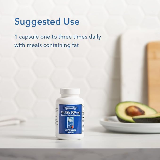 Foto 6 | Suplemento Allergy Research Group, Bilis De Buey, 500 Mg, 100 Cápsulas - Venta Internacional.