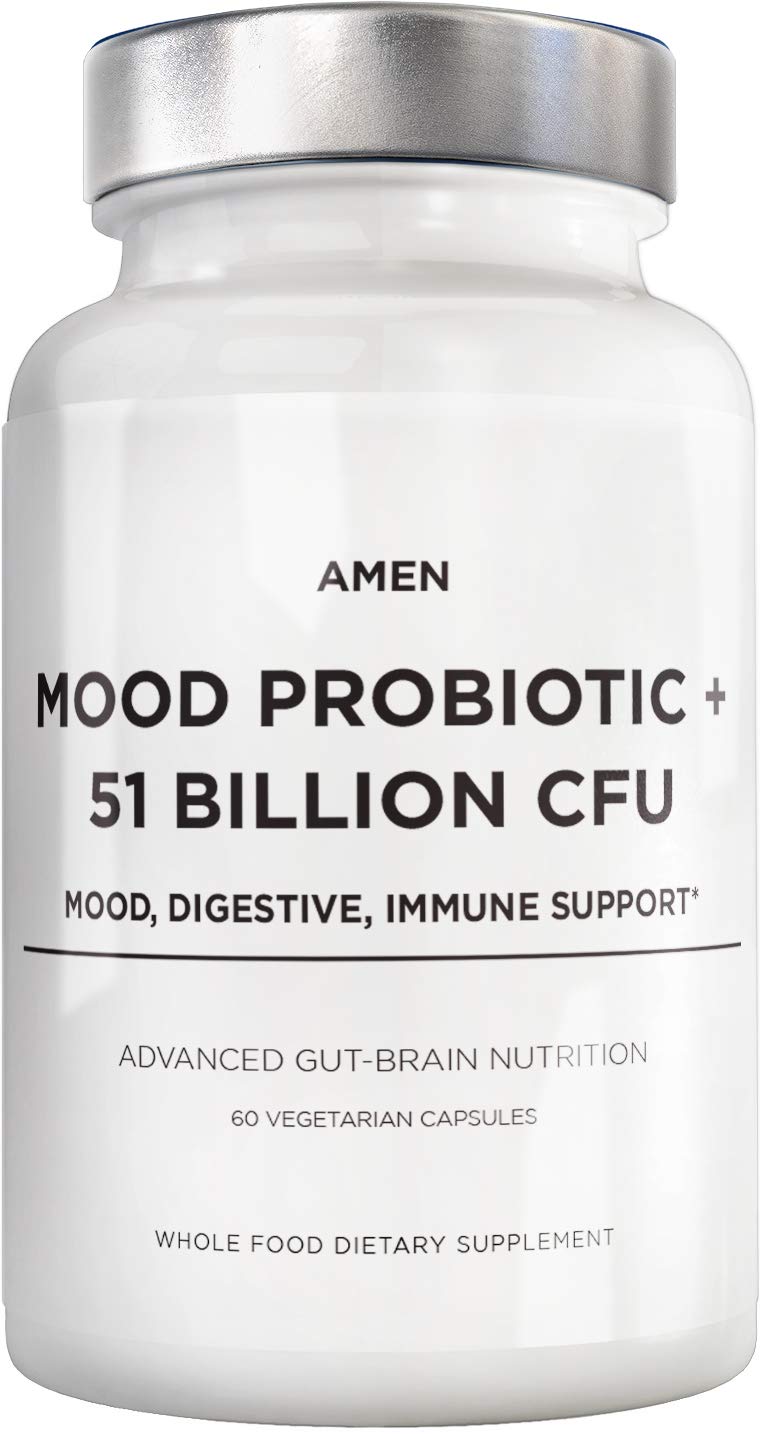 Suplemento Probiótico Amen Mood 51 Mil Millones De Cfu 60 Cápsulas - Venta Internacional.