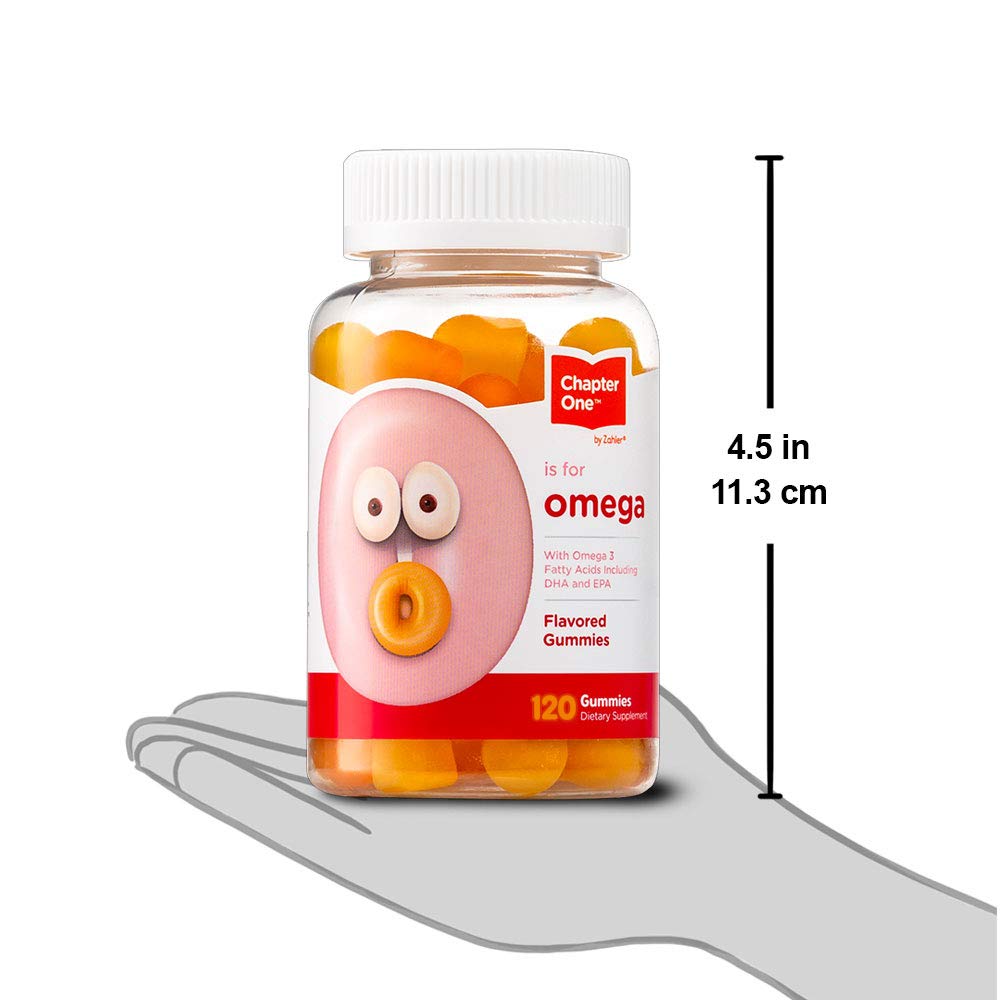 Foto 5 pulgar | Gomitas Omega 3 Zahler Chapter One Para Niños 120 Gomitas - Venta Internacional.