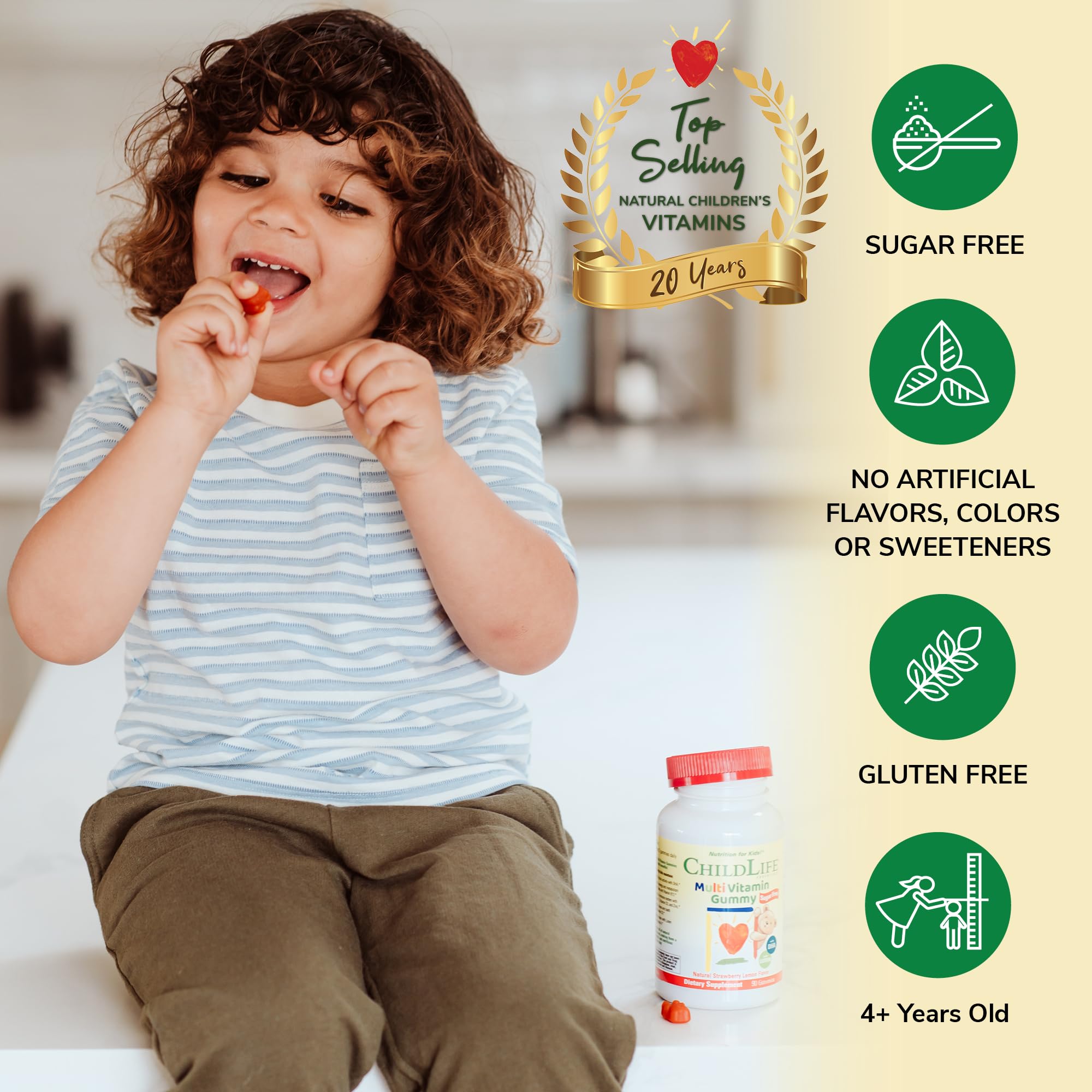Foto 5 pulgar | Gomitas Multivitamínicas Childlife Essentials Kids 90 Unidades - Venta Internacional.