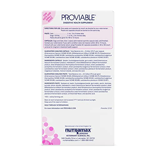 Foto 3 pulgar | Kit De Suplementos Para La Salud Digestiva Nutramax Proviable 15 Ml - Venta Internacional.