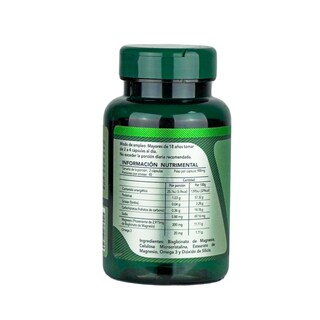 Foto 2 | Herbalia Lab - Glicinato De Magnesio 400mg - Magnesio Glicinato + Omega 3 - Magnesium Glycinate
