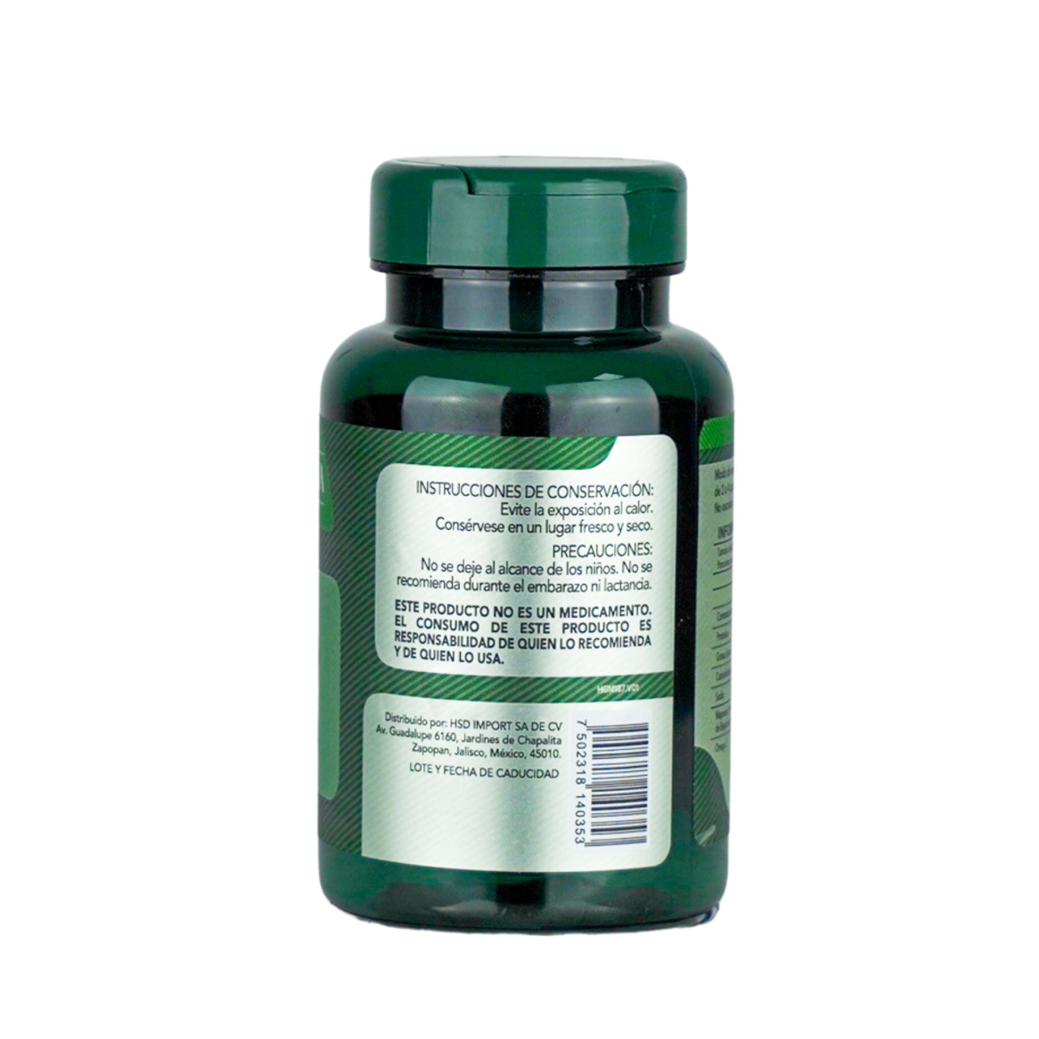 Foto 4 pulgar | Herbalia Lab - Glicinato De Magnesio 400mg - Magnesio Glicinato + Omega 3 - Magnesium Glycinate