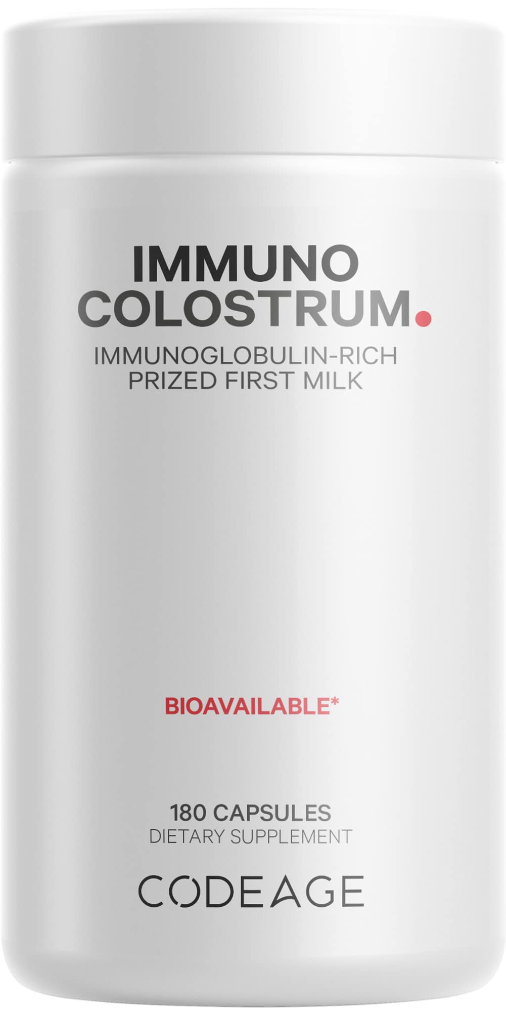 Foto 2 pulgar | Suplemento Codeage Immuno Colostrum 180 Cápsulas - Venta Internacional.