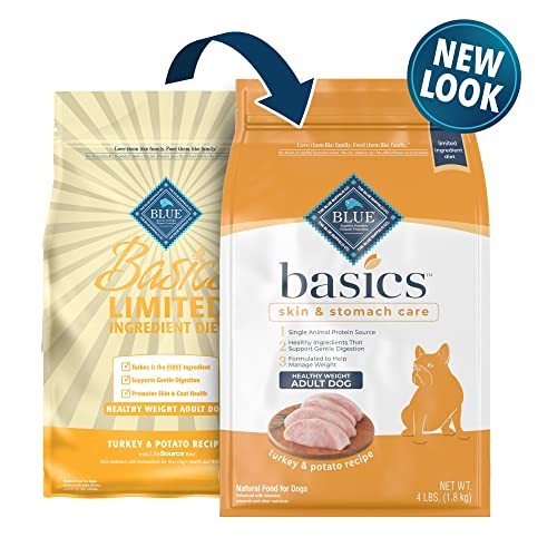 Foto 3 pulgar | Alimento Para Perros Blue Buffalo Basics Para El Cuidado De La Piel Y El Estómago, 1,8 Kg - Venta Internacional.