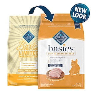 Foto 2 | Alimento Para Perros Blue Buffalo Basics Para El Cuidado De La Piel Y El Estómago, 1,8 Kg - Venta Internacional.