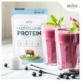 Foto 3 | Proteína En Polvo Revive Naturals Multi Colágeno Hidrolizado 473 - Venta Internacional.