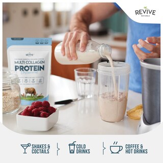 Foto 5 | Proteína En Polvo Revive Naturals Multi Colágeno Hidrolizado 473 - Venta Internacional.