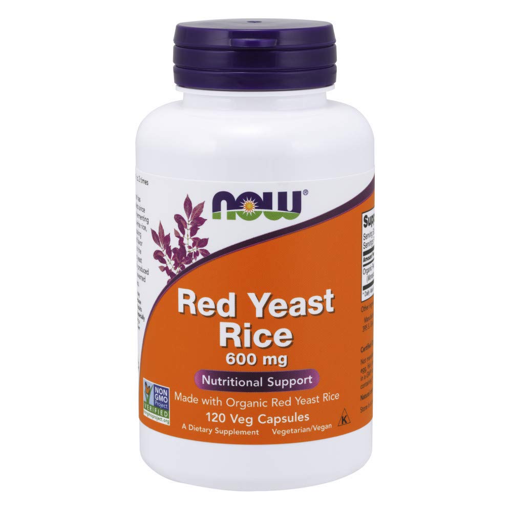 Suplemento Now Foods  Levadura Roja de 120 Cápsulas-Venta Internacional