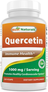 Foto 1 | Suplemento Best Naturals Quercetina 1000 Mg 120 Cápsulas Vegetarianas - Venta Internacional.