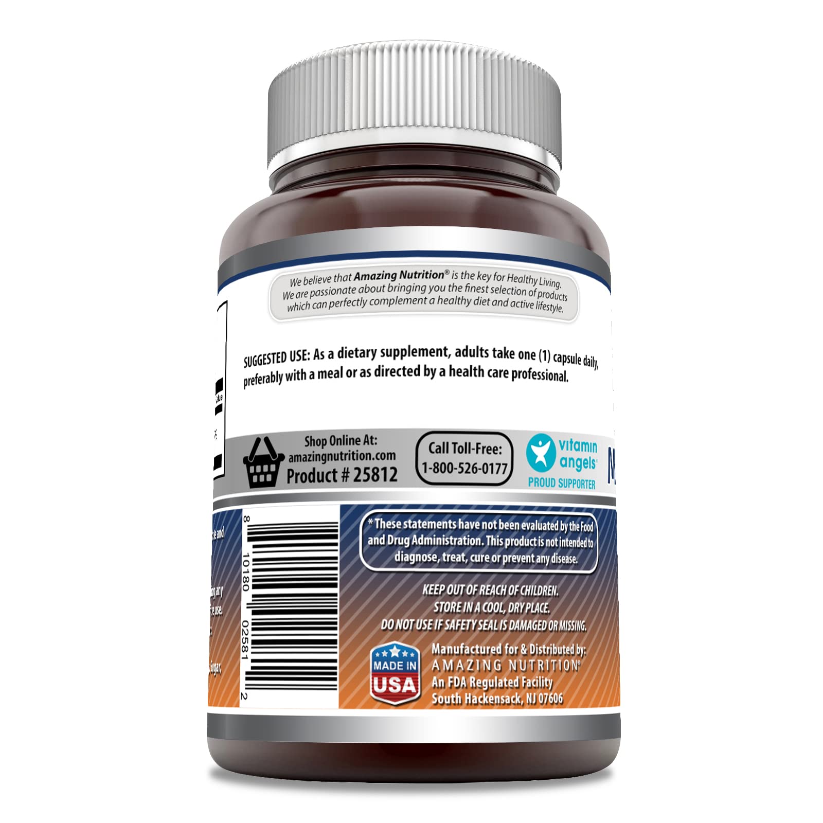 Foto 3 pulgar | Suplemento Amazing Formulas De Óxido De Magnesio 500 Mg 90 Cápsulas - Venta Internacional.