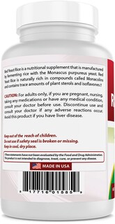 Foto 5 | Suplemento Best Naturals De Arroz De Levadura Roja 1200 Mg 120 Tabletas - Venta Internacional.