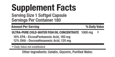 Foto 5 | Suplemento De Aceite De Pescado Ultrapuro Con Omega 3 De Allmax Nutrition, 180 Unidades - Venta Internacional.