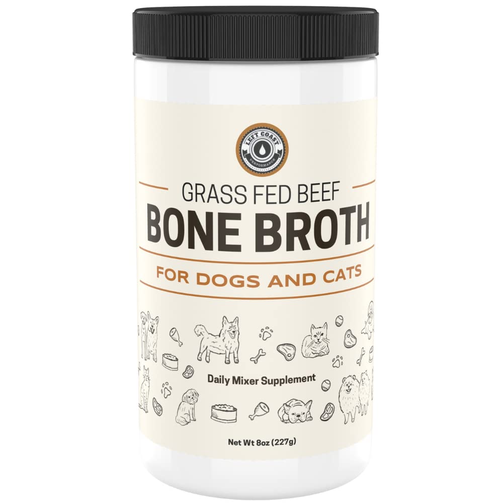 Caldo De Huesos En Polvo Left Coast Performance 250 Ml Para Perros - Venta Internacional.
