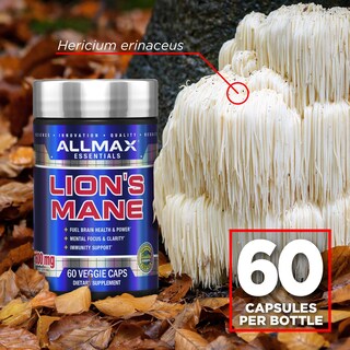 Foto 4 | Suplemento Allmax Lion's Mane 60 Cápsulas Vegetarianas Nootrópicas - Venta Internacional.