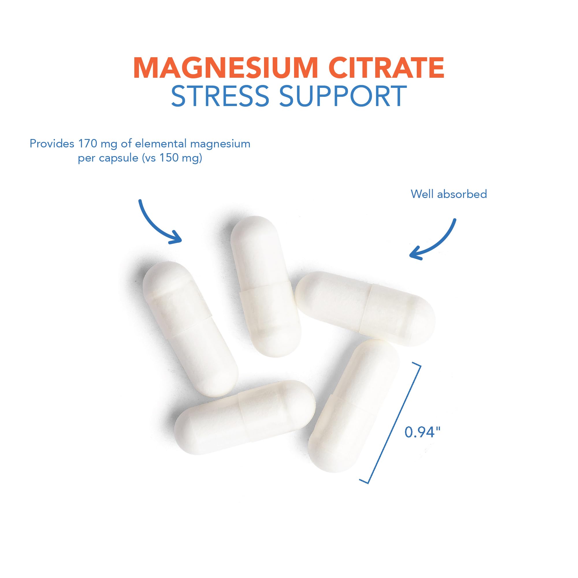 Foto 4 pulgar | Citrato De Magnesio Del Grupo De Investigación De Alergias A Suplementos Diet - Venta Internacional.