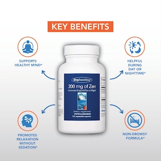 Foto 2 | Suplemento Allergy Research Group, 200 Mg De Zen, 120 Cápsulas - Venta Internacional.
