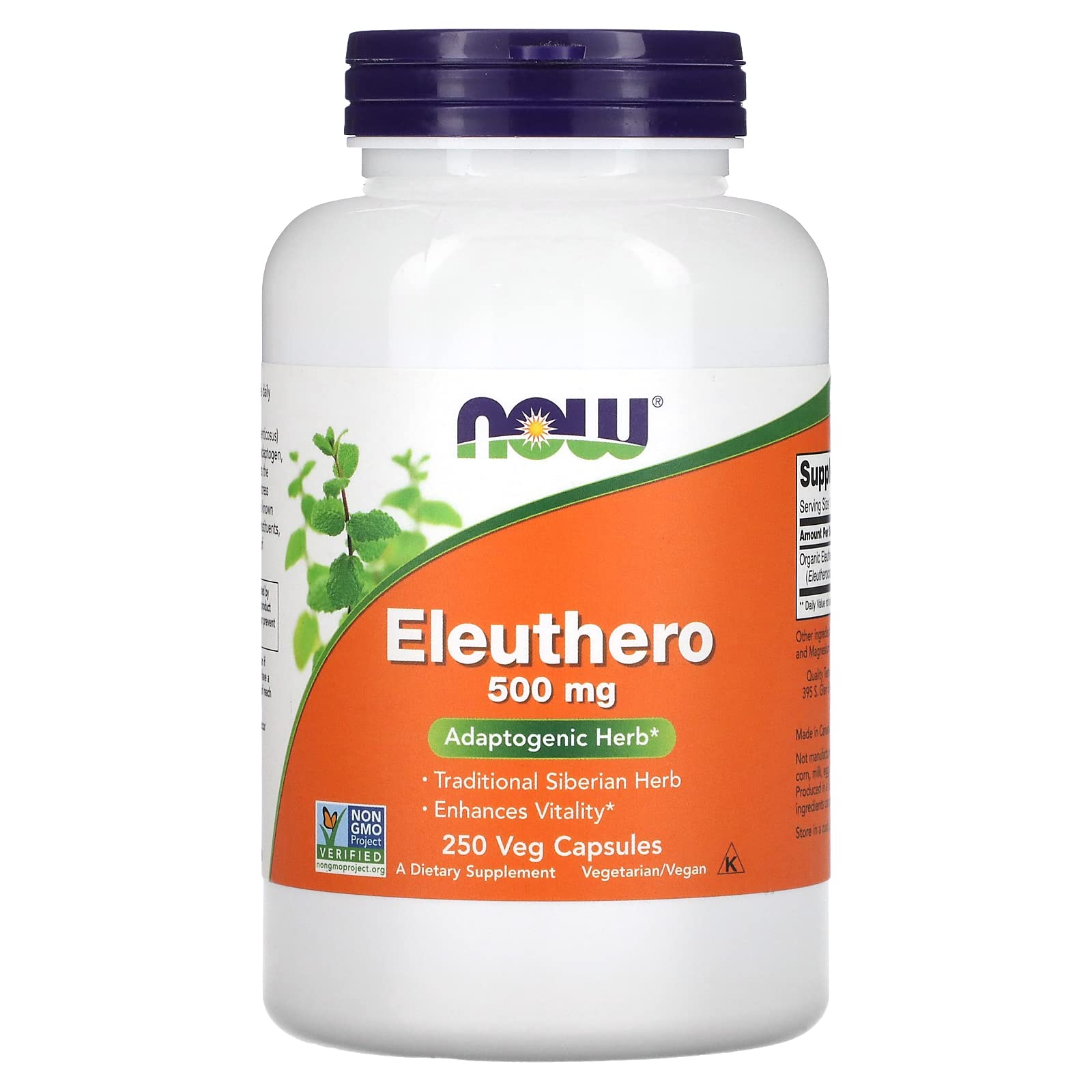Foto 2 pulgar | Suplemento Now Foods Eleuthero 500 Mg 250 Cápsulas - Venta Internacional.