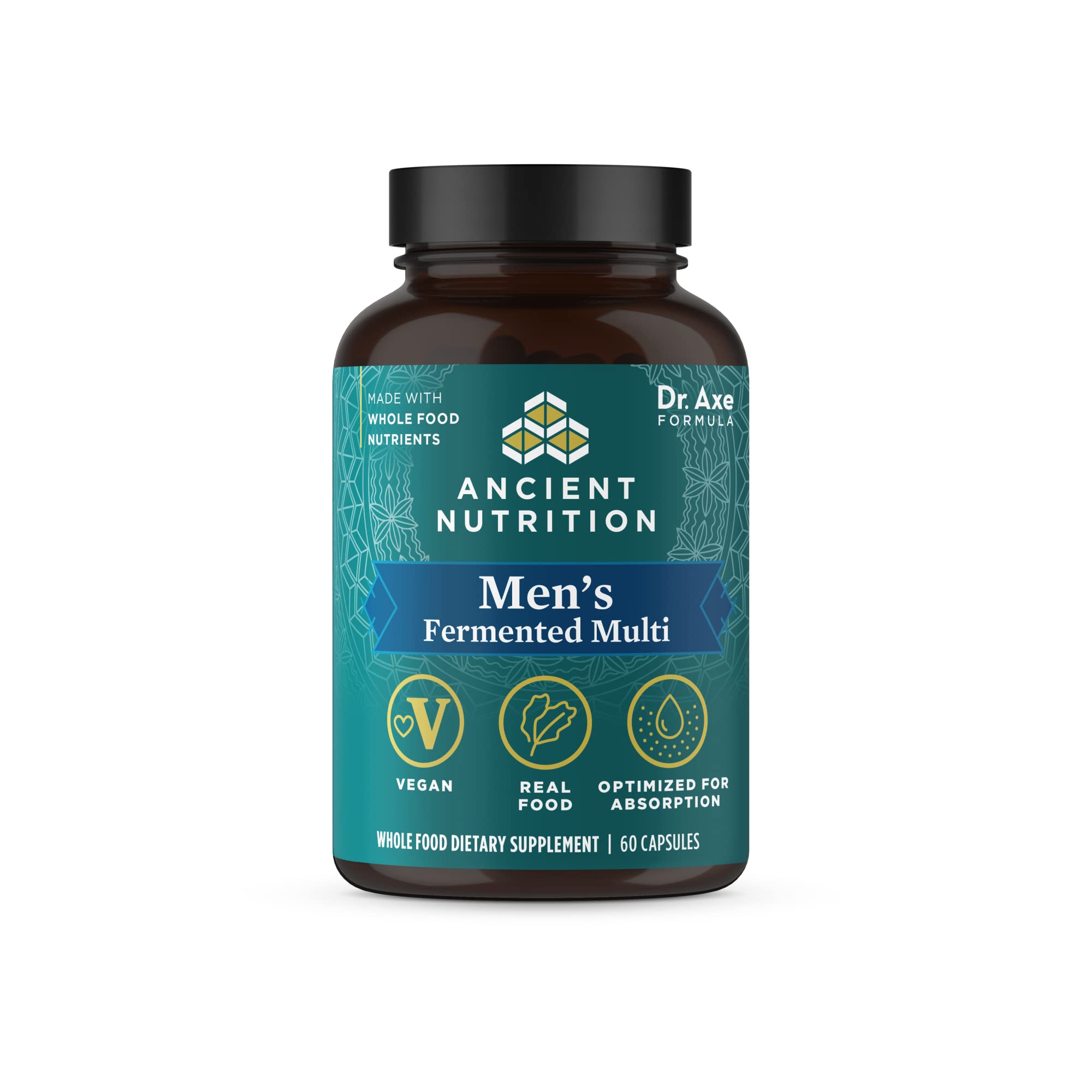 Foto 2 pulgar | Suplemento Multivitamínico Ancient Nutrition Para Hombres, 60 Unidades - Venta Internacional.