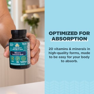 Foto 4 | Suplemento Multivitamínico Ancient Nutrition Para Hombres, 60 Unidades - Venta Internacional.