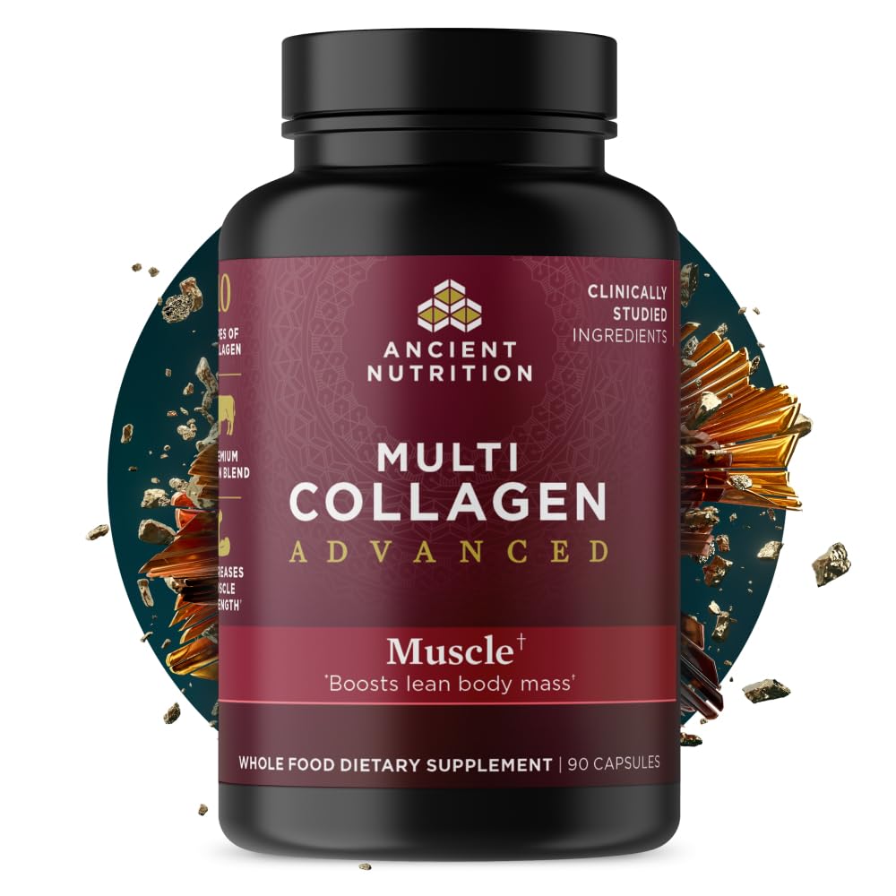 Foto 2 pulgar | Suplemento De Proteína De Colágeno Avanzada De Ancient Nutrition 90 Cápsulas - Venta Internacional.