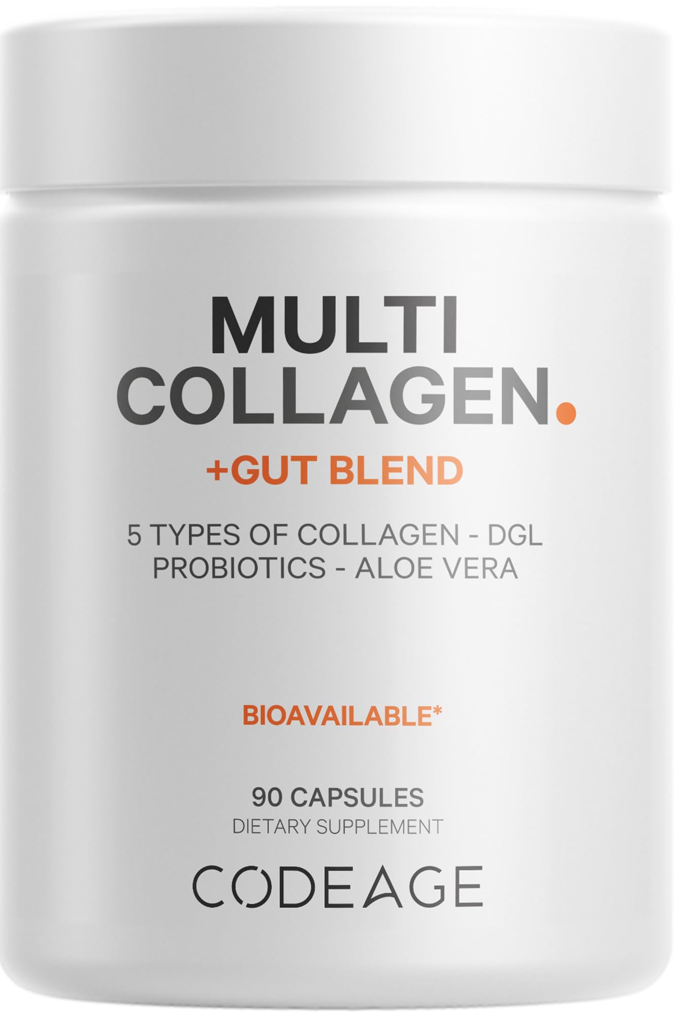 Foto 1 | Suplemento Codeage Multi Collagen + Gut Blend 90 Cápsulas - Venta Internacional.