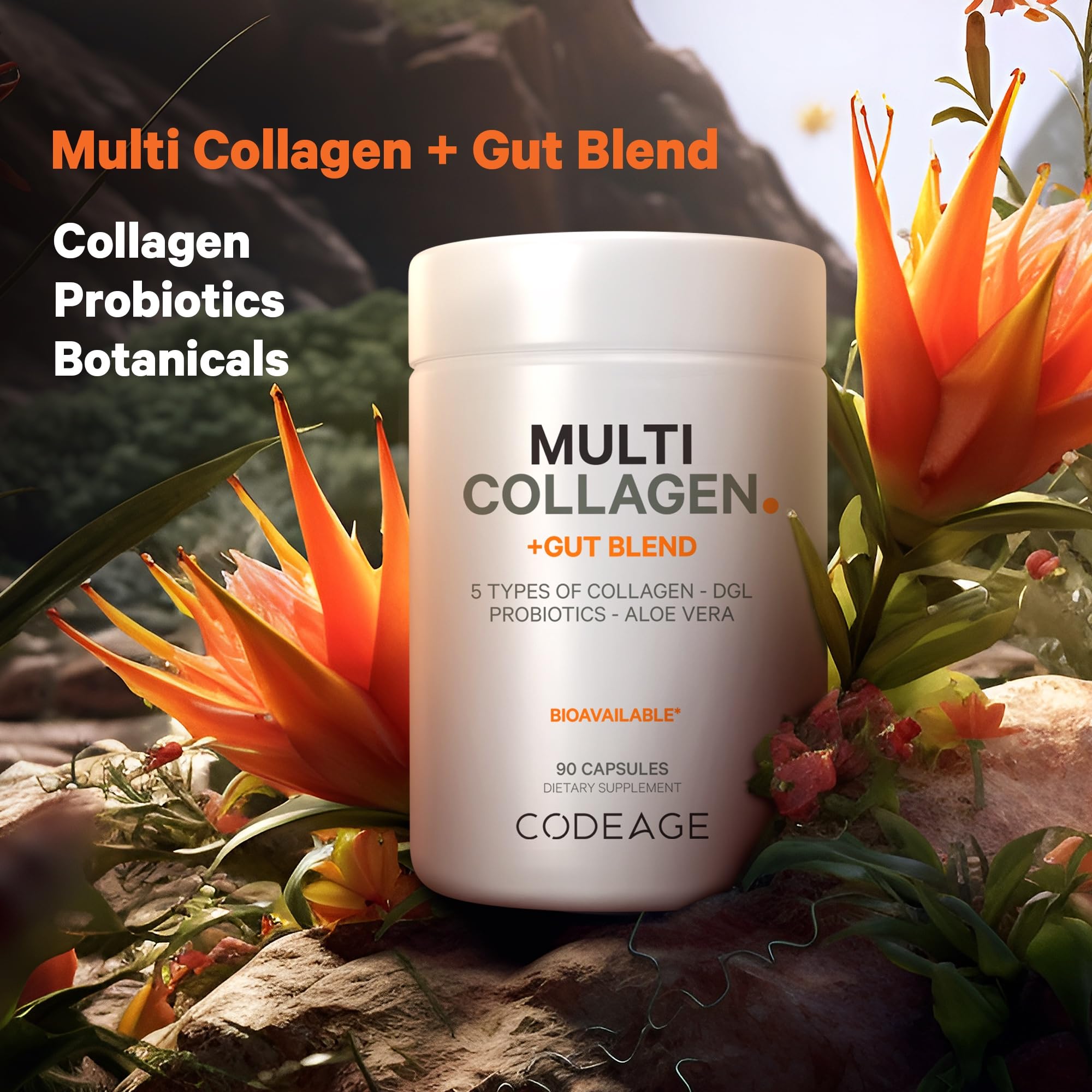 Foto 4 pulgar | Suplemento Codeage Multi Collagen + Gut Blend 90 Cápsulas - Venta Internacional.