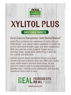 Foto 4 | Paquetes De Edulcorantes Now Foods Xylitol Plus Con Betterstevia 75 - Venta Internacional.
