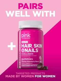 Foto 7 | Gomitas Multivitamínicas Pink Para Mujeres Con Colágeno Y Biotina - Venta Internacional.