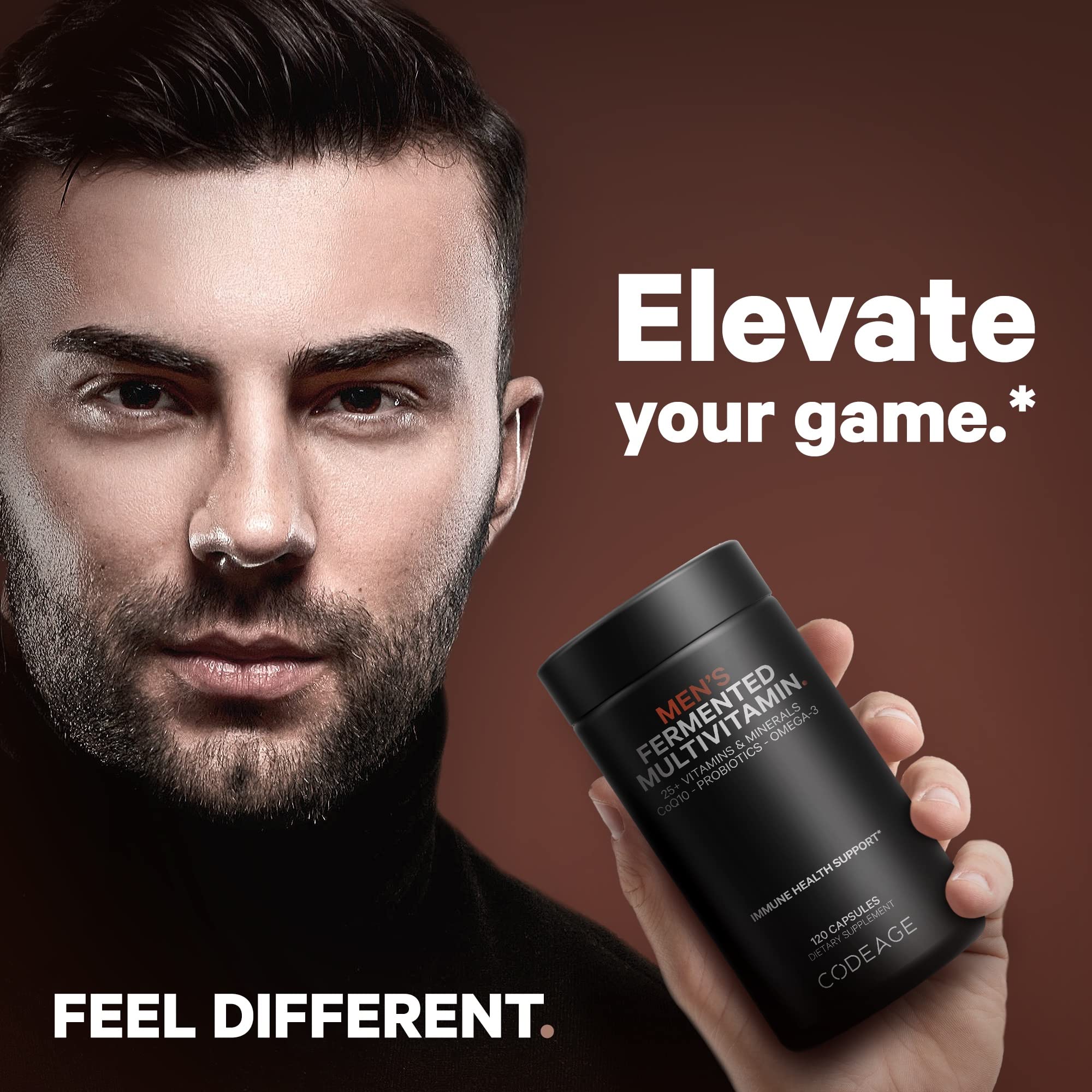 Foto 6 | Suplemento Multivitamínico Codeage Men's 25+ Con Más De 25 Vitaminas - Venta Internacional.