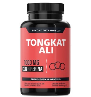 Foto 1 | Suplemento Alimenticio Tongkat Ali 1000 Mg Con Extracto De Piperina Al 95% Beyond Vitamins 180 Cápsulas