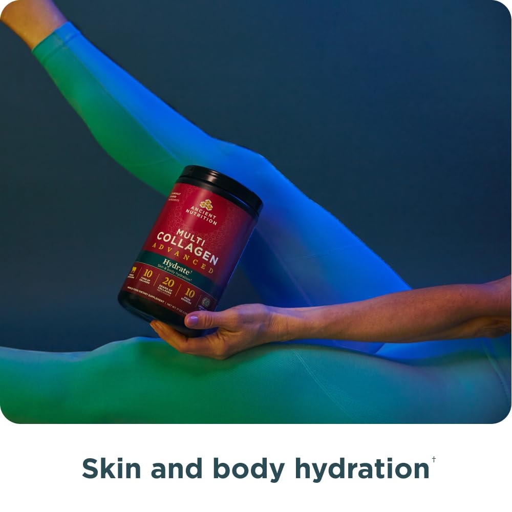Foto 5 pulgar | Proteína De Colágeno En Polvo Ancient Nutrition Hydrate 30 Porciones - Venta Internacional.