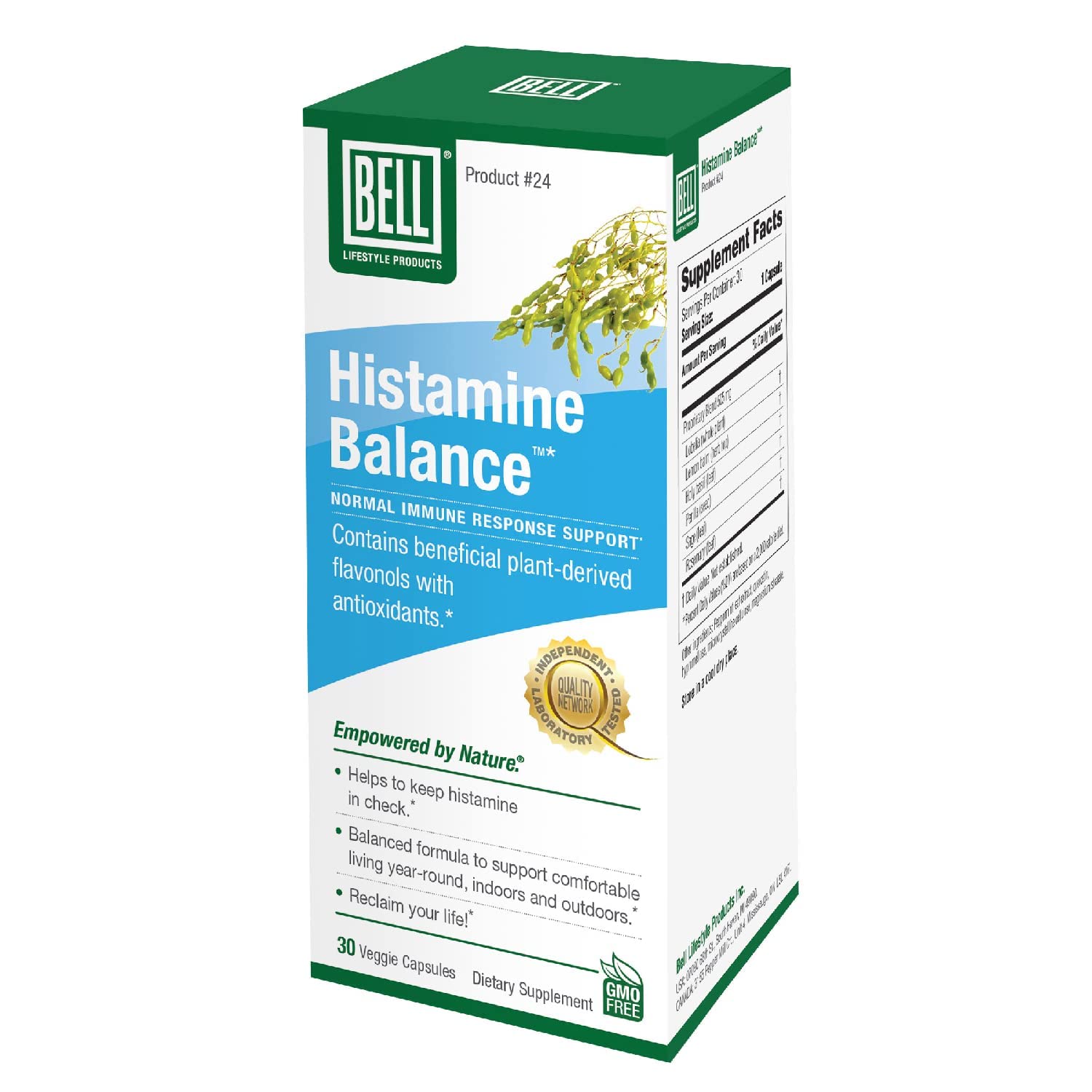 Foto 2 pulgar | Suplemento Bell Histamine Balance 30 Cápsulas Vegetarianas - Venta Internacional.